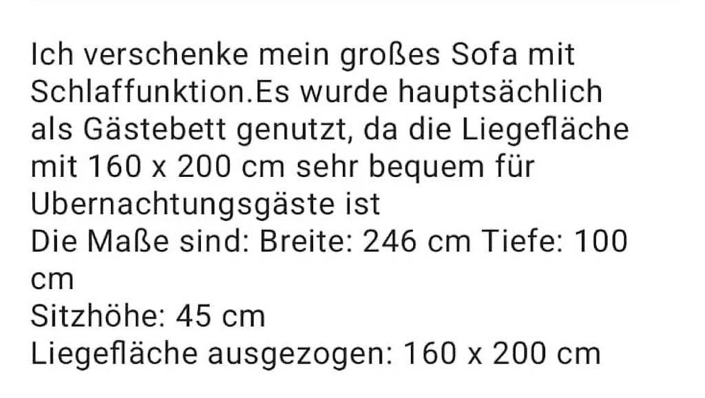 Sofas: Sofa – Gebraucht aus Embrach von lau_bc5d 1