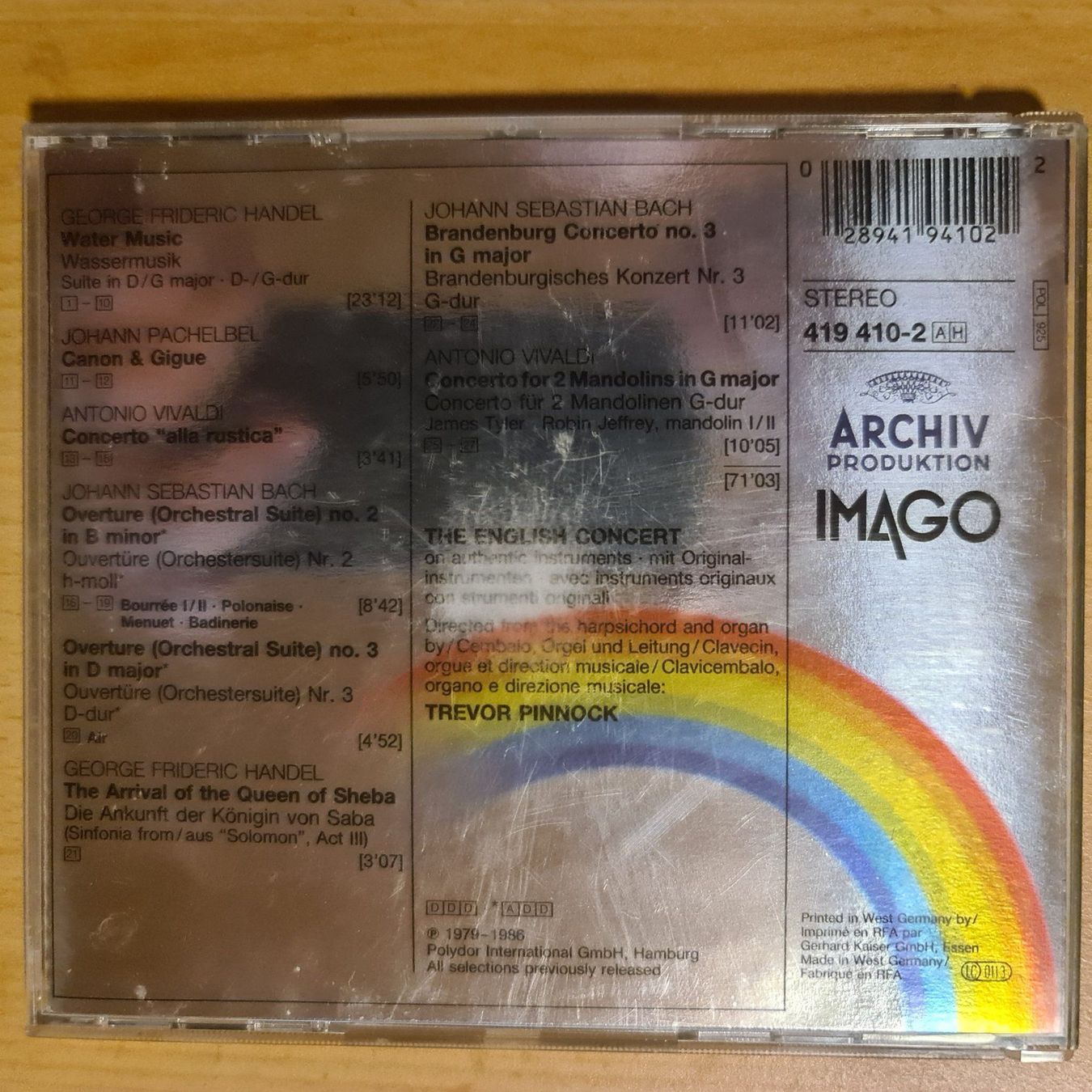 CD: best of baroque klassik – Usato da Dintikon venduto da Vexi 1