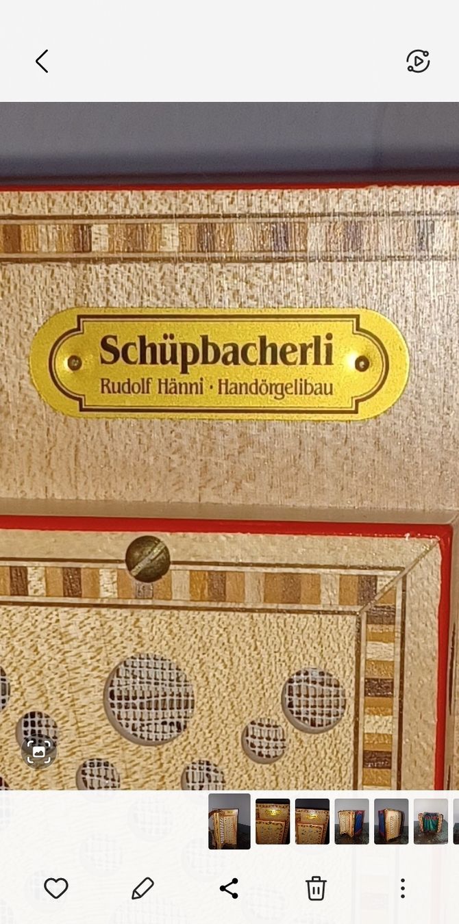 Strumenti musicali: Schwyzerörgeli 3Chörig B – Usato da Rüderswil venduto da juere_f 6