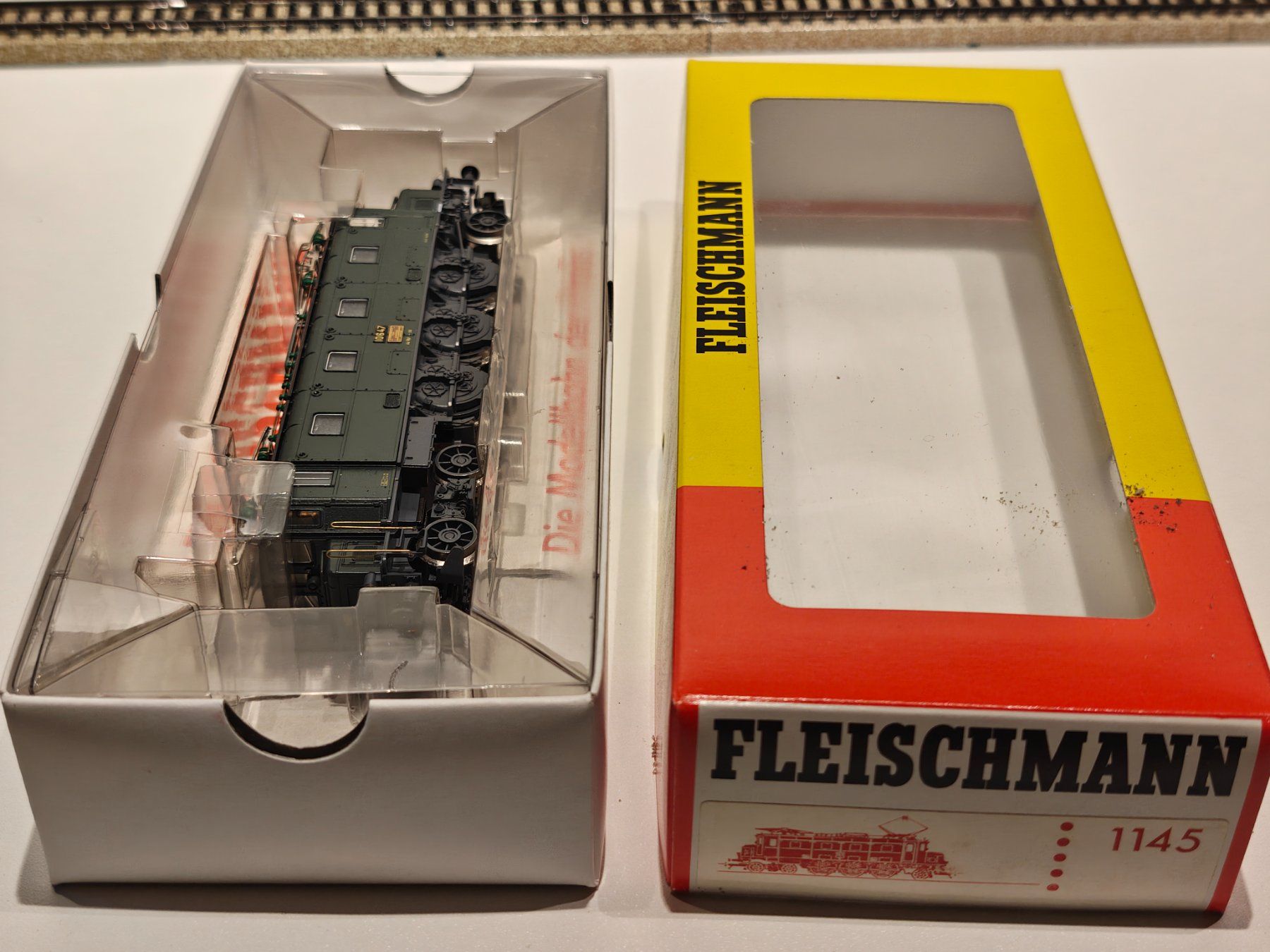 Fleischmann Modellini di ferrovie: Fleischmann 1145 H0 SBB Ae 3/6 I – Usato da Braunau venduto da Homersimpson