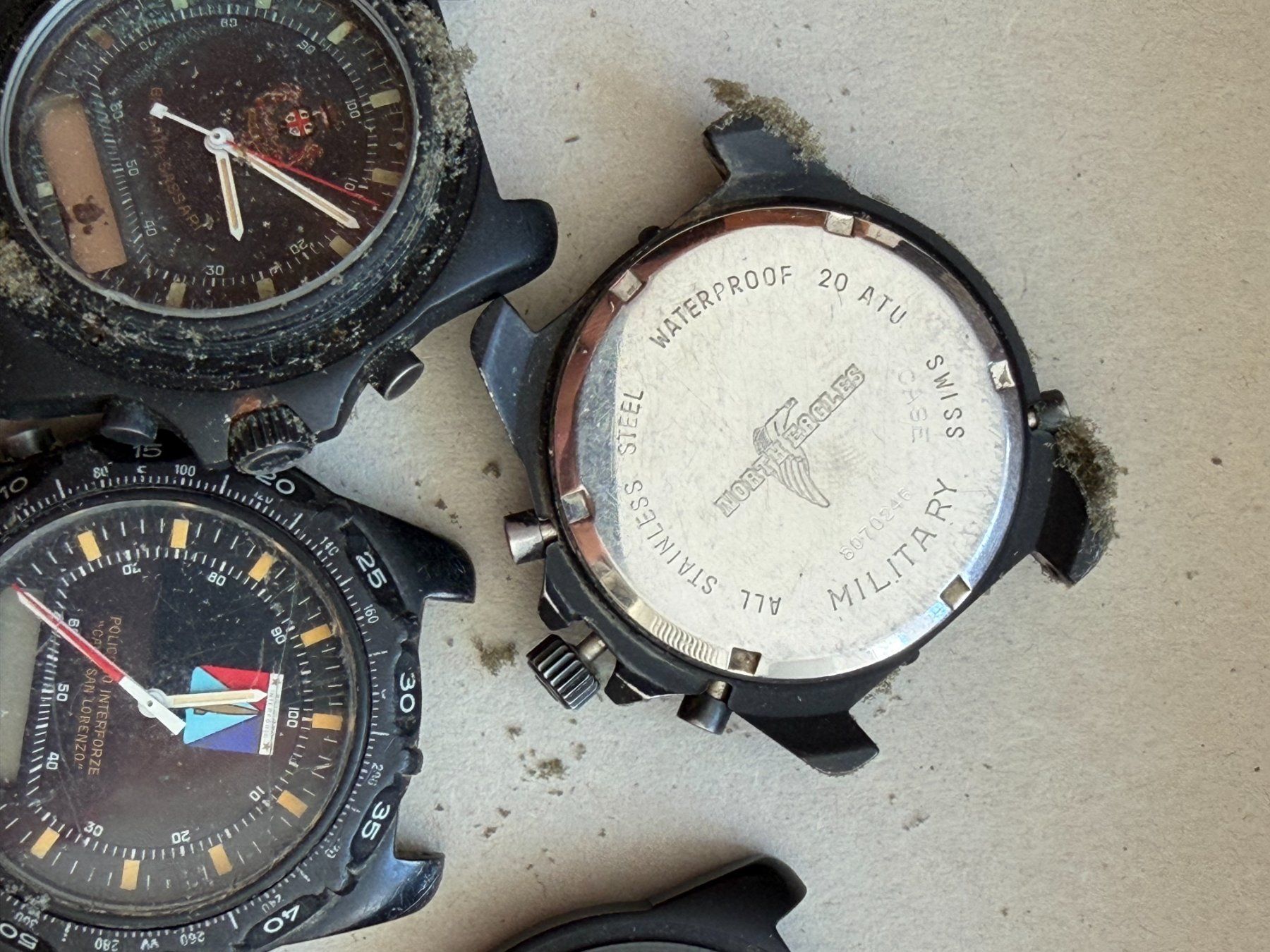 Orologi: Military Uhren "North Eagles" – Difettoso da Worblaufen venduto da chronyves 6