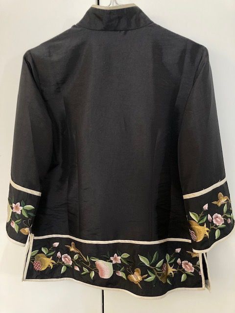 Giacche: Asiatische Bestickte Seide Jacke Gr.M – Usato da Manno venduto da tin_2vgz 1