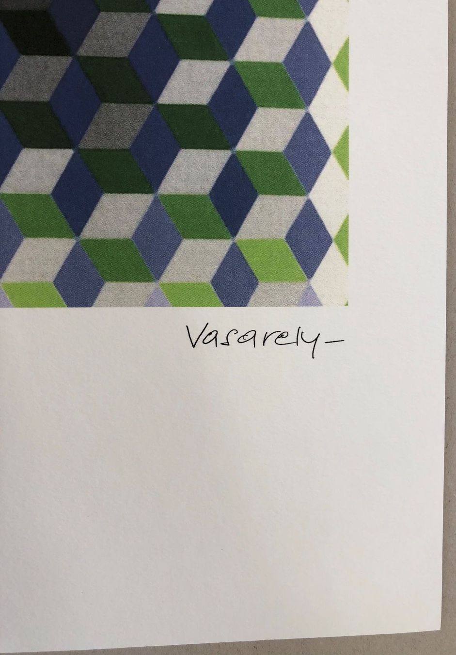 Dipinti: Vasarely: Untitled 33/500 – Nuovo (secondo la descrizione) da Meilen venduto da Smgdesign 1