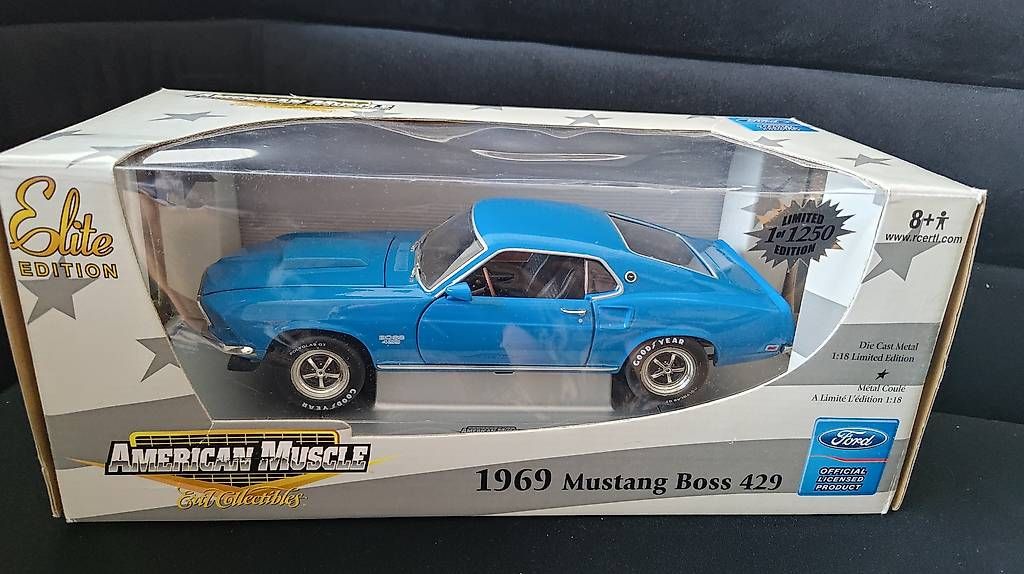 Ford Modellautos: Ford Mustang Boss 429 1969 1:18 – Gebraucht aus Basel von Lumixx