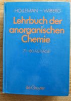 Lehrbuch der anorganischen Chemie von Holleman - Wiberg