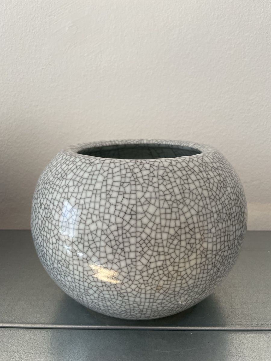 Vasi per fiori: Large Chinese planter crackle vase  – Usato da Basel venduto da Amechan. 2