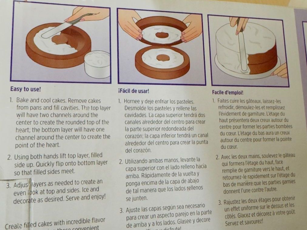 Backformen: Wilton Heart Cake Pan Set – Gebraucht aus Benken SG von lilinka775 3