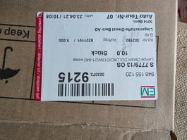 Konvolut 7 Glühbirnen Leucht Mittel Osram Dulux