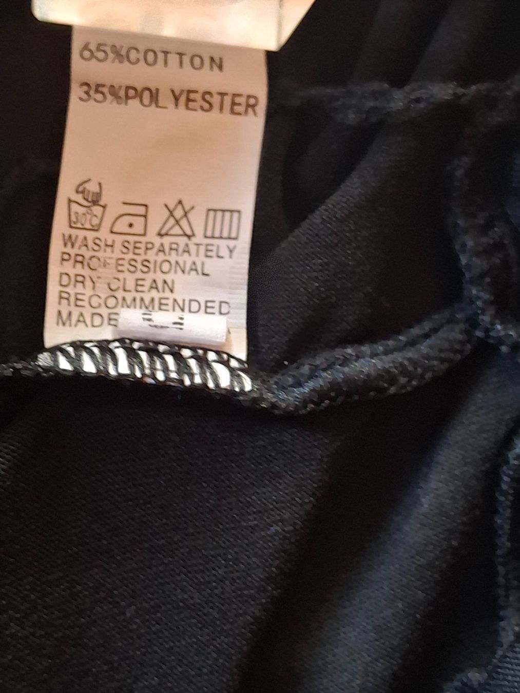 Pantaloni: Pantalon fluide taille élastique grandeur S 65% coton – Usato da Villiers venduto da san_jn5w 2