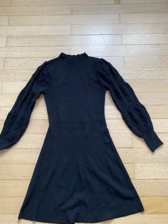 Schwarzes Strickkleid von Zebra, Grösse M, Top Zustand!