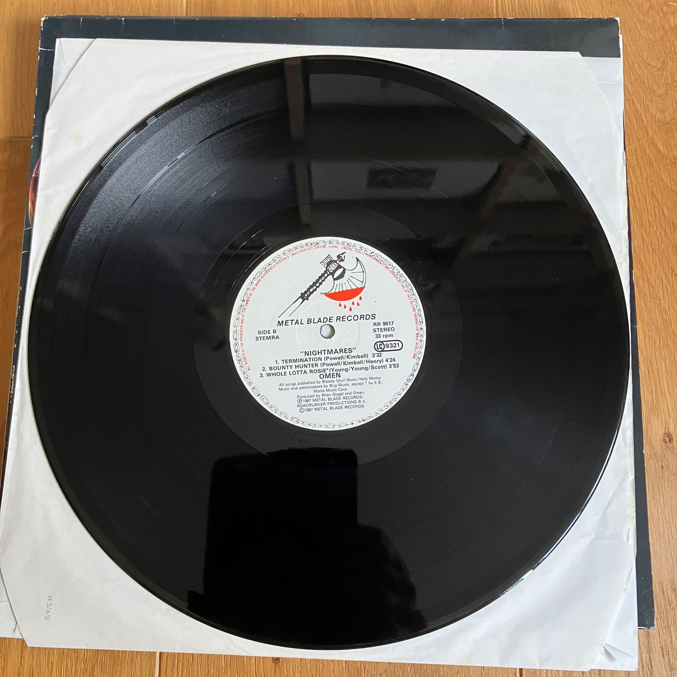 Schallplatten: Omen – Nightmares  Minialbum – Gebraucht aus Altdorf UR von Metallic0 1