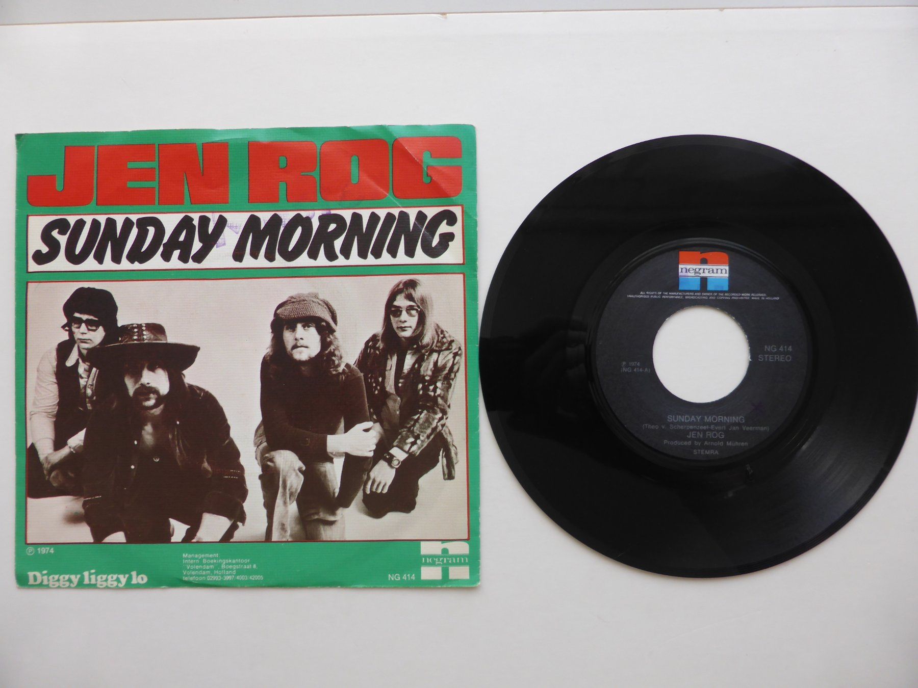 Dischi in vinile: VINYL SINGLE  JEN ROG – Usato da Küssnacht am Rigi venduto da Mondkinder
