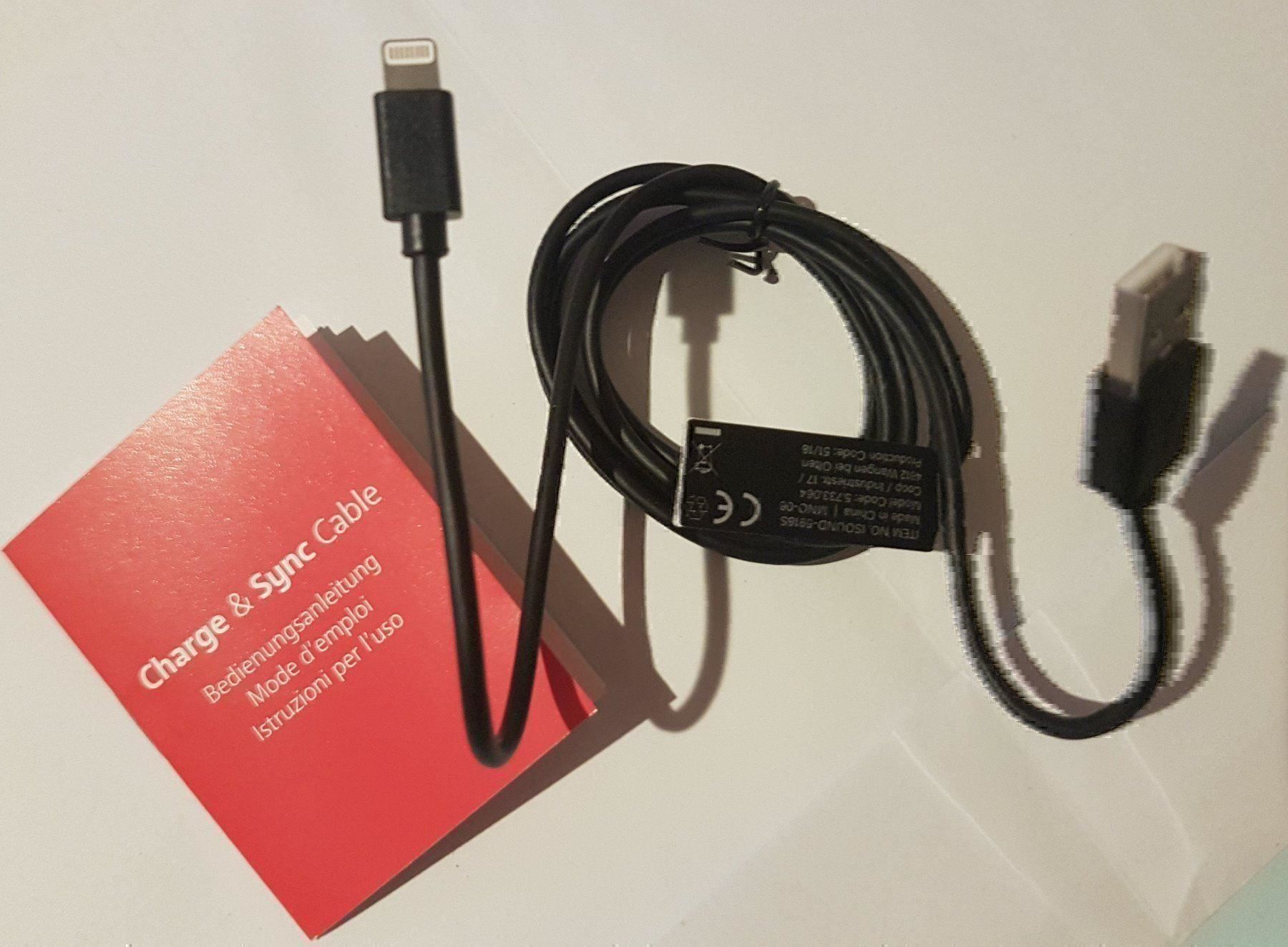 Kabel: Charge & Sync - Cable Lightning USB – Neu und originalverpackt aus Zürich von Avd 6
