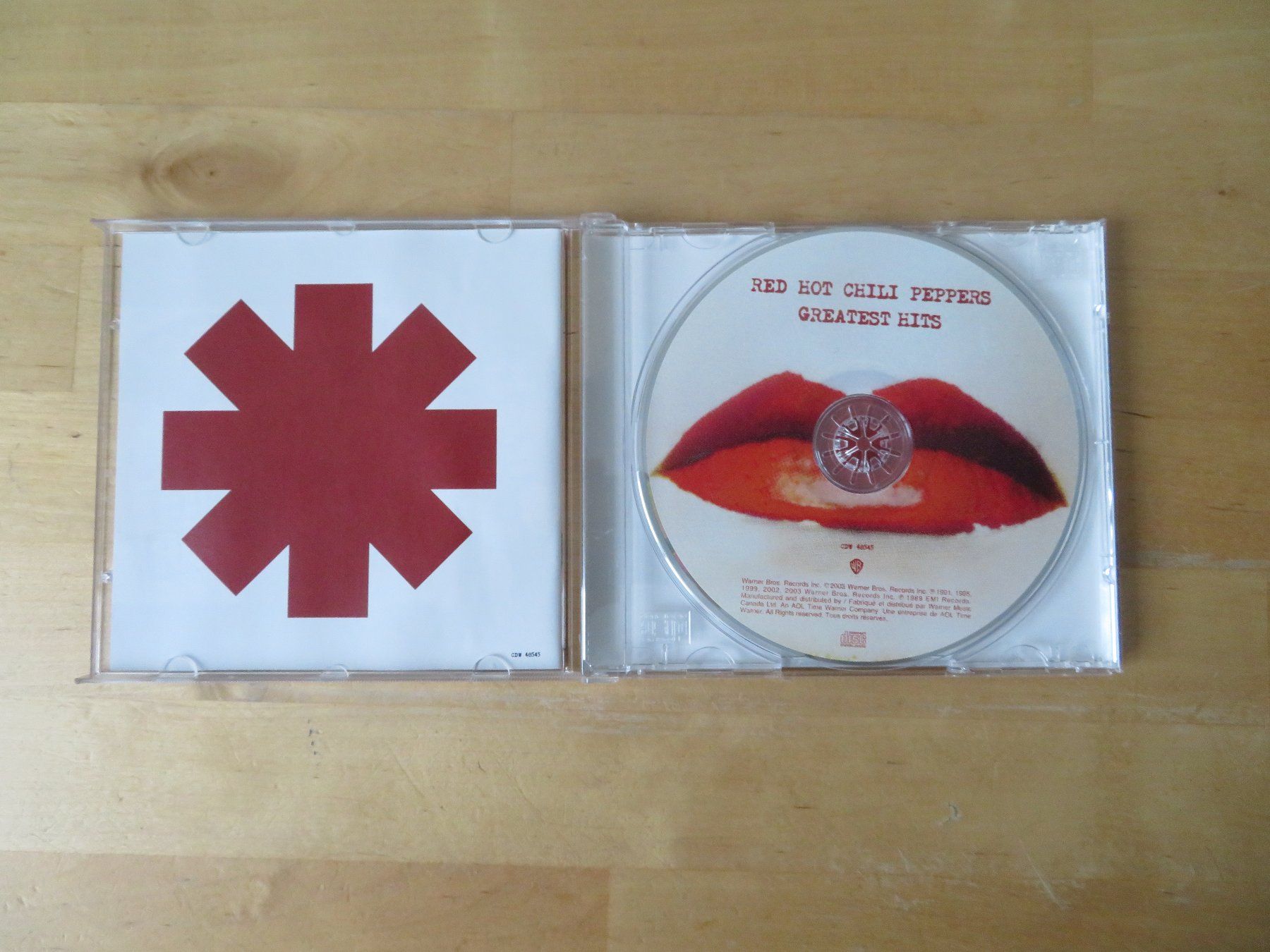 CD: RED HOT CHILI PEPPERS "Greatest Hits" – Usato da zürich venduto da Goldimmund 1