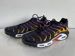 Nike Air Max Plus goldfarben Viotech violett / Grösse 47.5