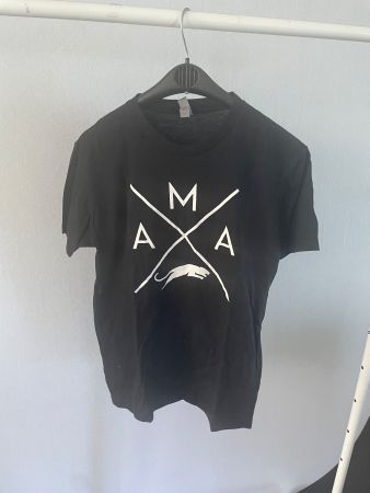 Schwarzes T-Shirt mit Print, Grösse S, Top Zustand!