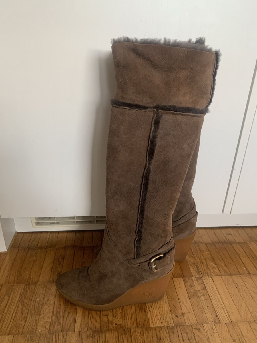 Damenschuhe: Celine lammfell leder stiefel – Gebraucht aus Zürich von Nikuska32 4