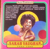 Sarah Vaughan 1944 - 1950 The Divine One  Vocal Jazz CD