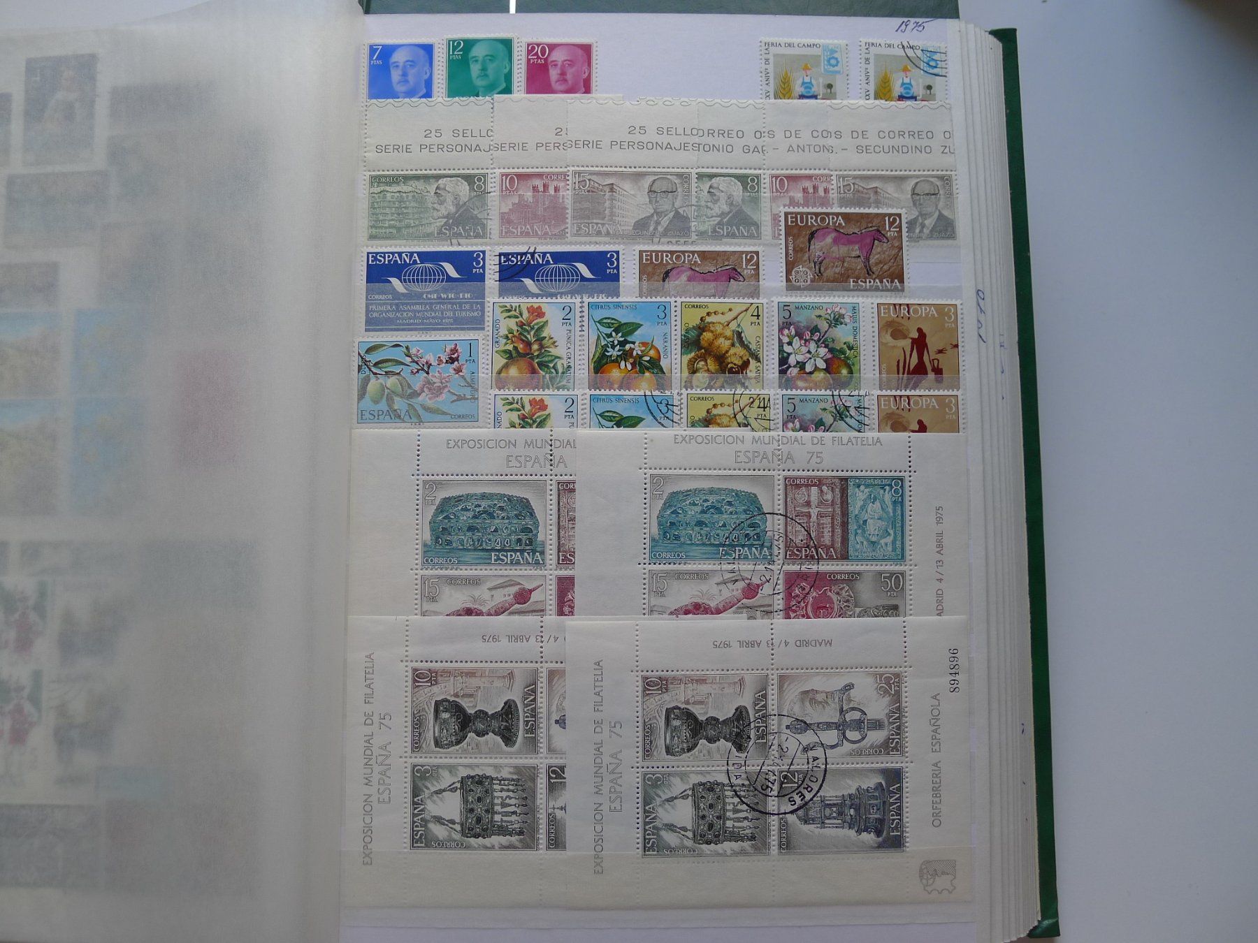 Tutti i francobolli: 2 Alben mit Briefmarken von Spanien 95 Bilder – Usato da Dagmersellen venduto da q1w2e3r4 7