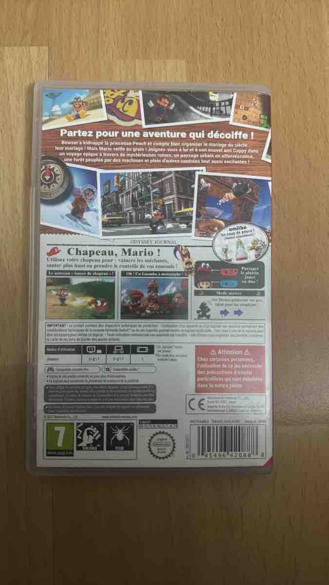 Jeu vidéo Nintendo Switch Super Mario Odyssey (Neu (gemäss Beschreibung ...
