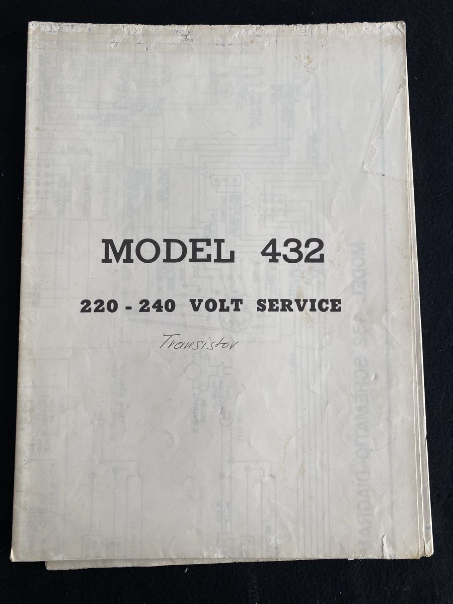 Rock-Ola Musiktruhen: Rock-Ola Model 432 Jukebox Schaltplan – Gebraucht aus St.Gallen von kingsamas