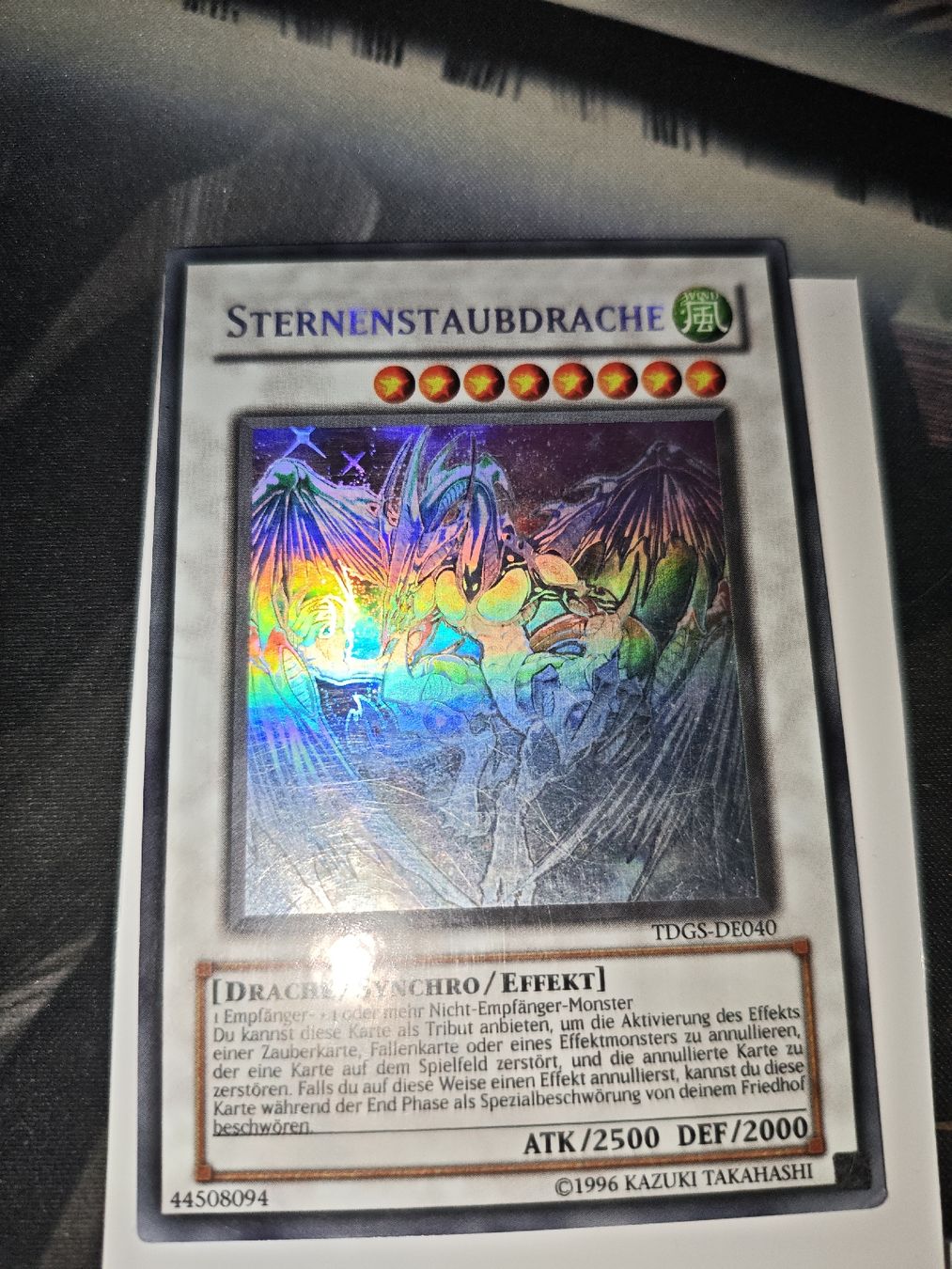 Yugioh Sammelbilder & Trading cards: Stardust Dragon Ghost rare – Gebraucht aus Interlaken von Svento