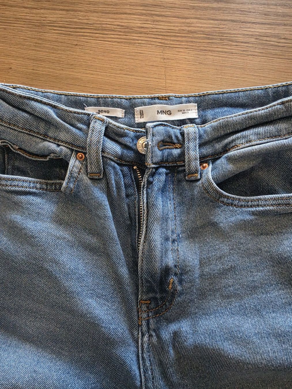 Mango Jeans: Jeans Mango Soho blau Grösse 38 – Usato da Luzern venduto da oli_6x2r 2