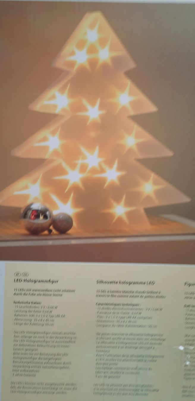 Alle Dekorationen: Weihnachtsbaum LED – Neu (gemäss Beschreibung) aus Rotkreuz von schweizerin72