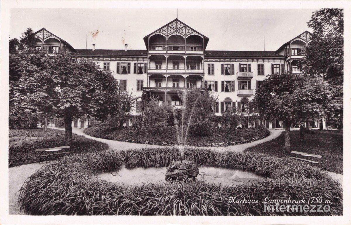 Cartoline postali: Langenbruck BL // 1939 Kurhaus // Sommer – Usato da Basel venduto da intermezzo12