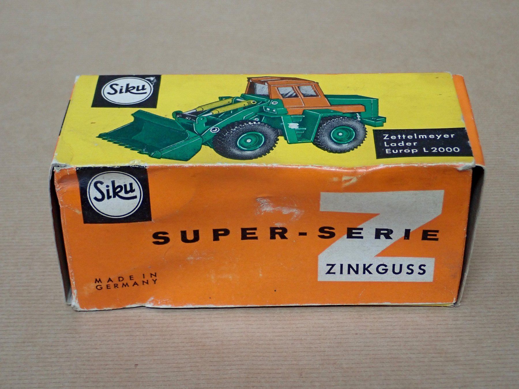 Siku Voitures modèles: Zettelmeyer Radlader Lader Europ L2000 - Siku – D'occasion à Winterthur par 602ccm 6