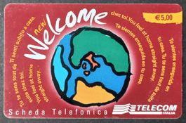 Taxcard Phonecard - New Welcome - I