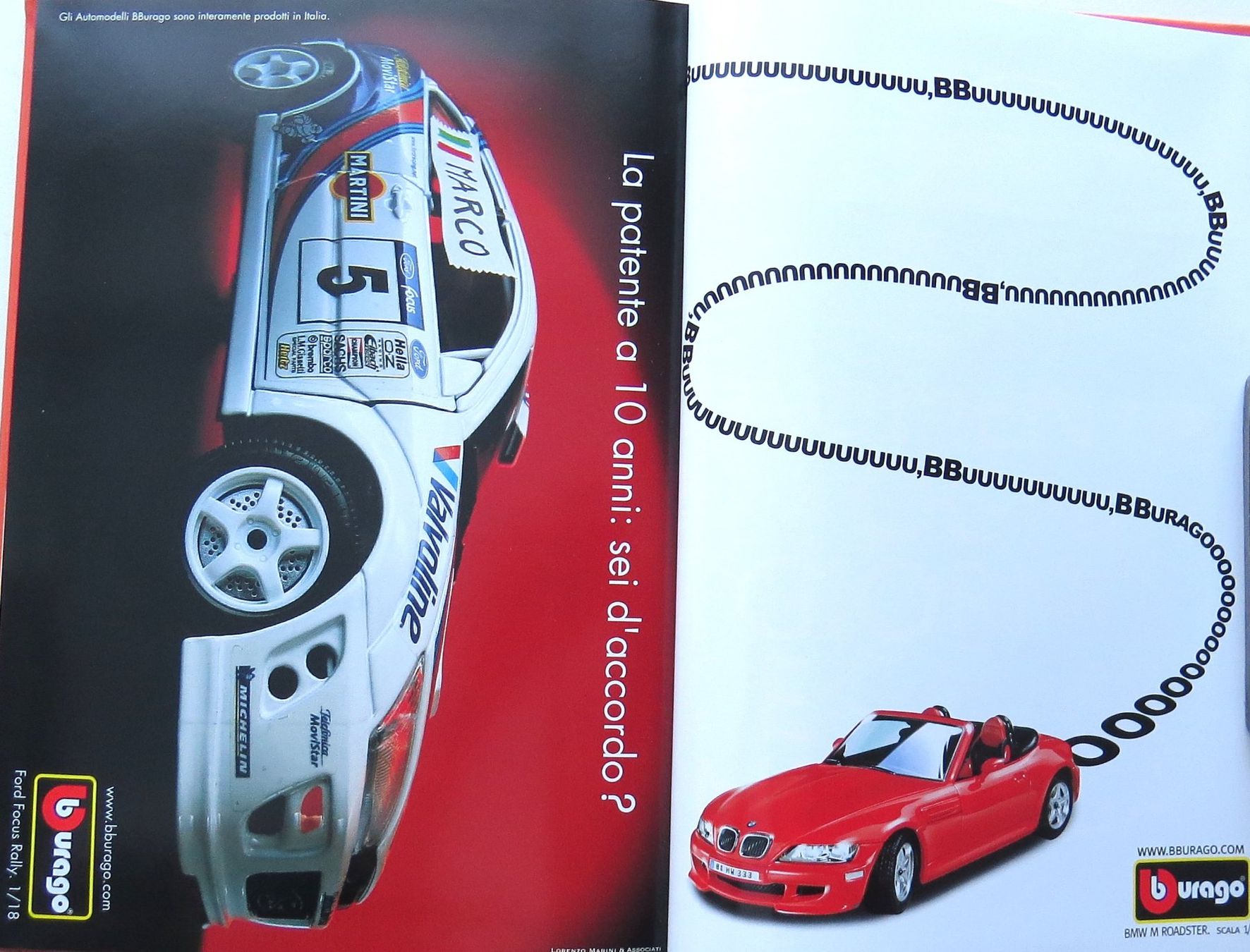 Bburago Modellautos: Bburago Agenda 2002 – Gebraucht aus Ettingen von campione_1 1