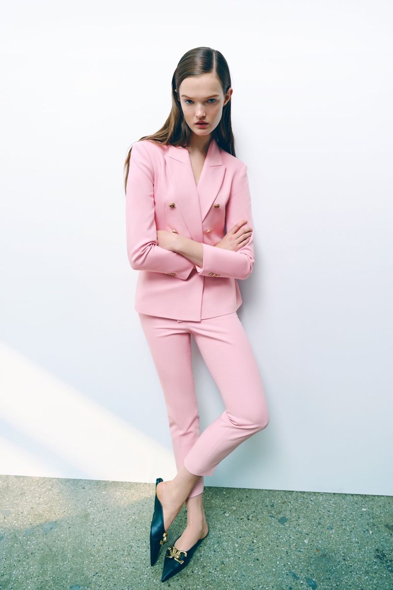 Zara Pantaloni: Zara Stoffhose rosa (S) – Nuovo (secondo la descrizione) da Triesen venduto da antonellaaa_ 2