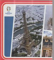 EURO 2024 Topps sticker FRANCE LANDMARK  part 1 FRA P1