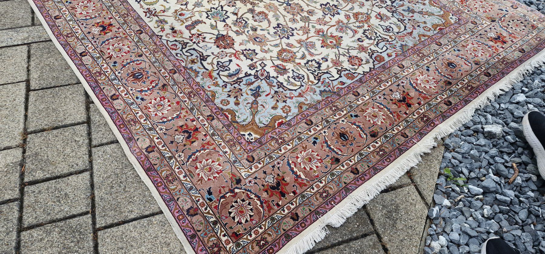 Tapis: Teppich Tabriz mit seide – D'occasion à dietikon par Deva64 3