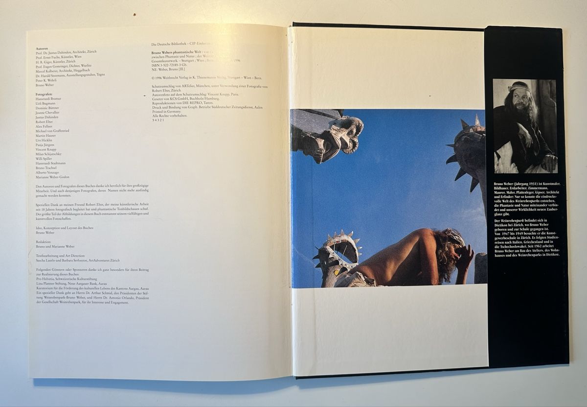 Libri: Kunstbuch Bruno Weber, Phantastische Reise – Usato da Zürich venduto da bella027 7