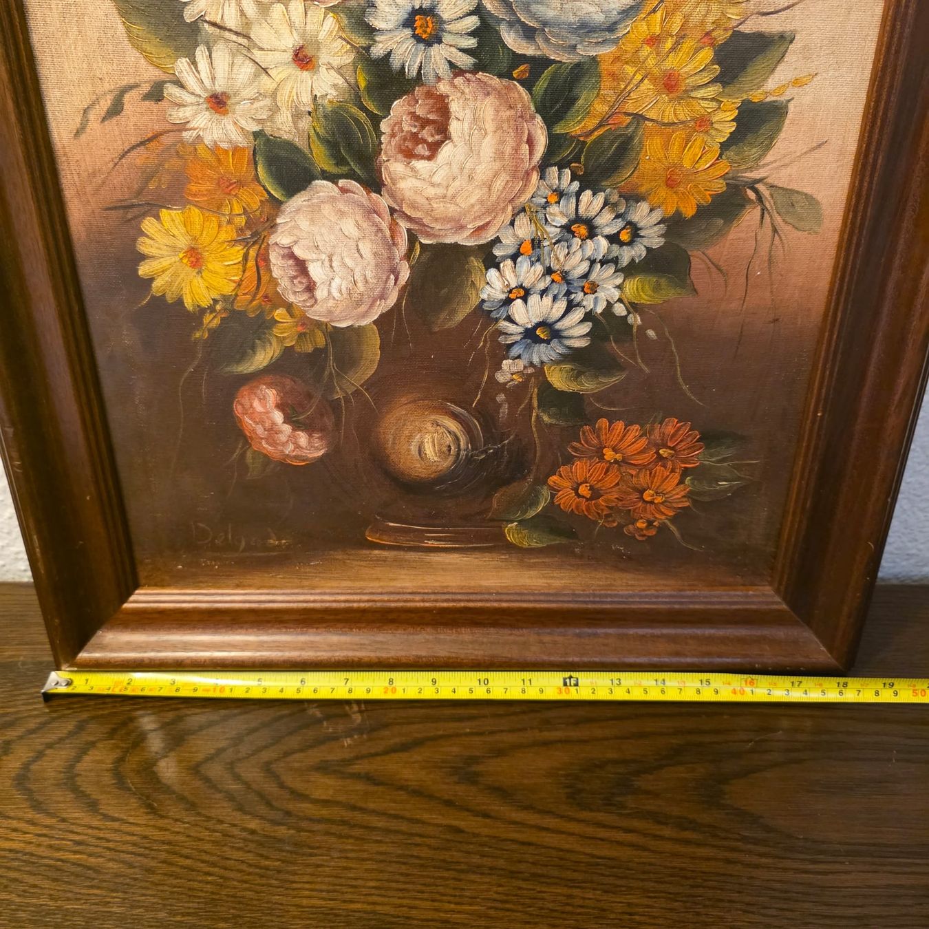 Dipinti: Gemälde Blumenstillleben, gerahmt, Vintage – Usato da Rheinsulz venduto da Dred 8