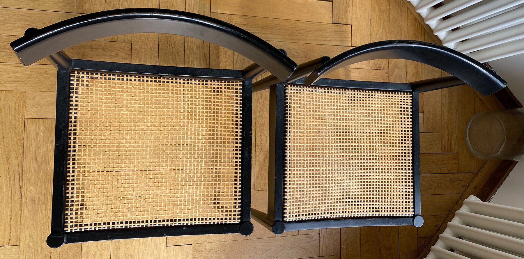 Sedie: 2 design stühle 70 geflecht jonk design vintage – Usato da Lützelflüh-Goldb venduto da fluidum 3