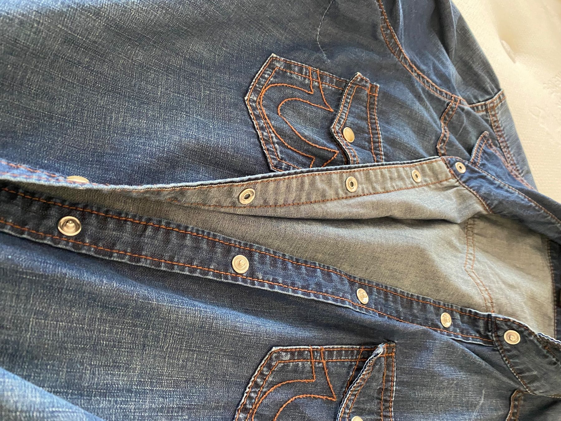 True Religion Jeans: True religion jeanshemd Gr. M – Usato da Stäfa venduto da 6senses 5
