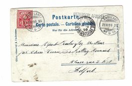 Stabstempel Niedergerlafingen 1899 kx