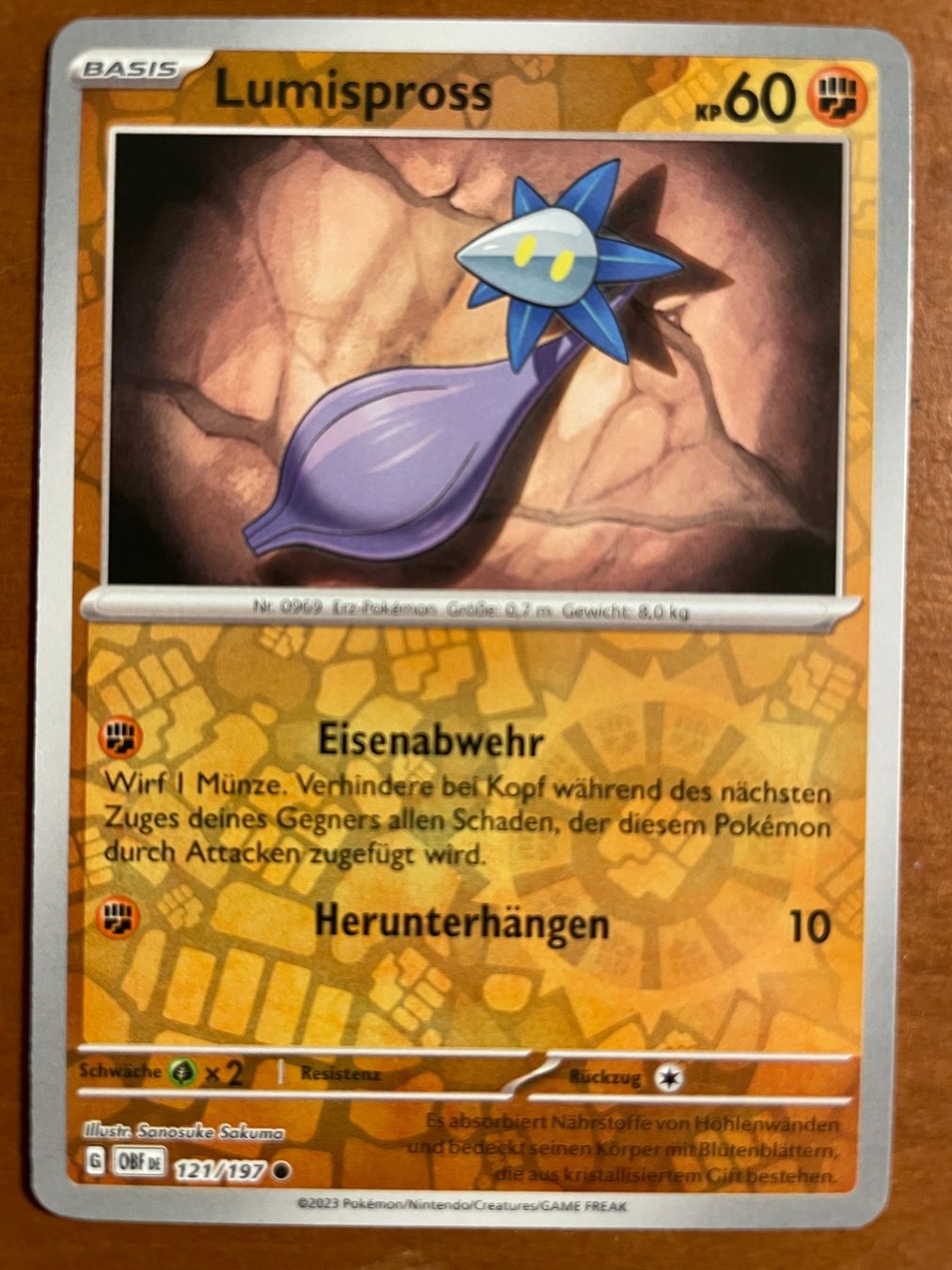 Pokémon Carte collezionabili: Pokemon Lumispross Reverse (Versand gratis) – Nuovo (secondo la descrizione) da Chur venduto da Angerson
