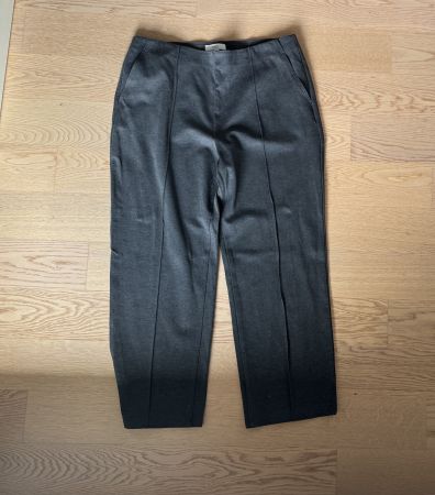 M&S Stoffhose anthrazit gerade Gr. UK 18 Long / EU 46