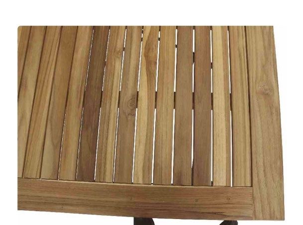 Tavoli: Biergartentisch langlebig, quadratisch 80 x 80 cm, klappbar – Nuovo (secondo la descrizione) da Aarau venduto da InaGruenhagen 3