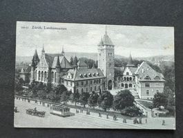 AK  1912 Landesmuseum Zürich gelaufen  (G3753)