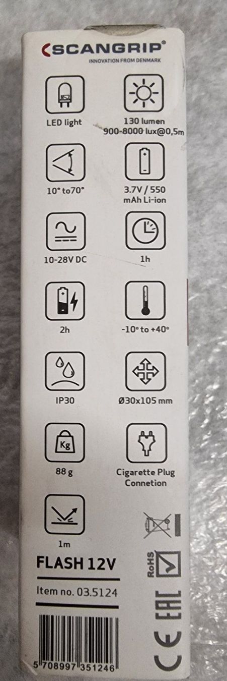 Lampade: Flash 12V Scangrip Autolampe – Nuovo e nell'imballaggio originale da Ermenswil venduto da Walkest 2