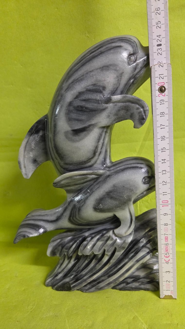 Sculture & Statue: Delfine 25cm aus Marmor – Nuovo (secondo la descrizione) da Roggliswil venduto da Mabelco 4