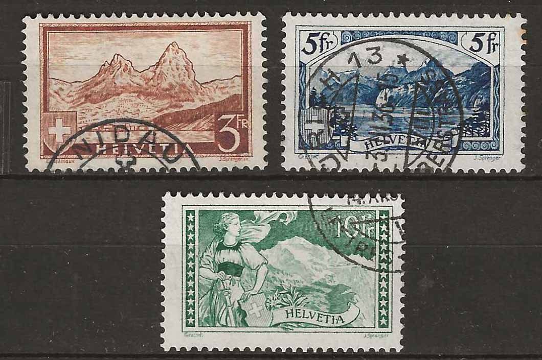 Tutti i francobolli: CH177 - Paysages 1929-1931 obl. – Usato da Trélex venduto da Phil_Albert