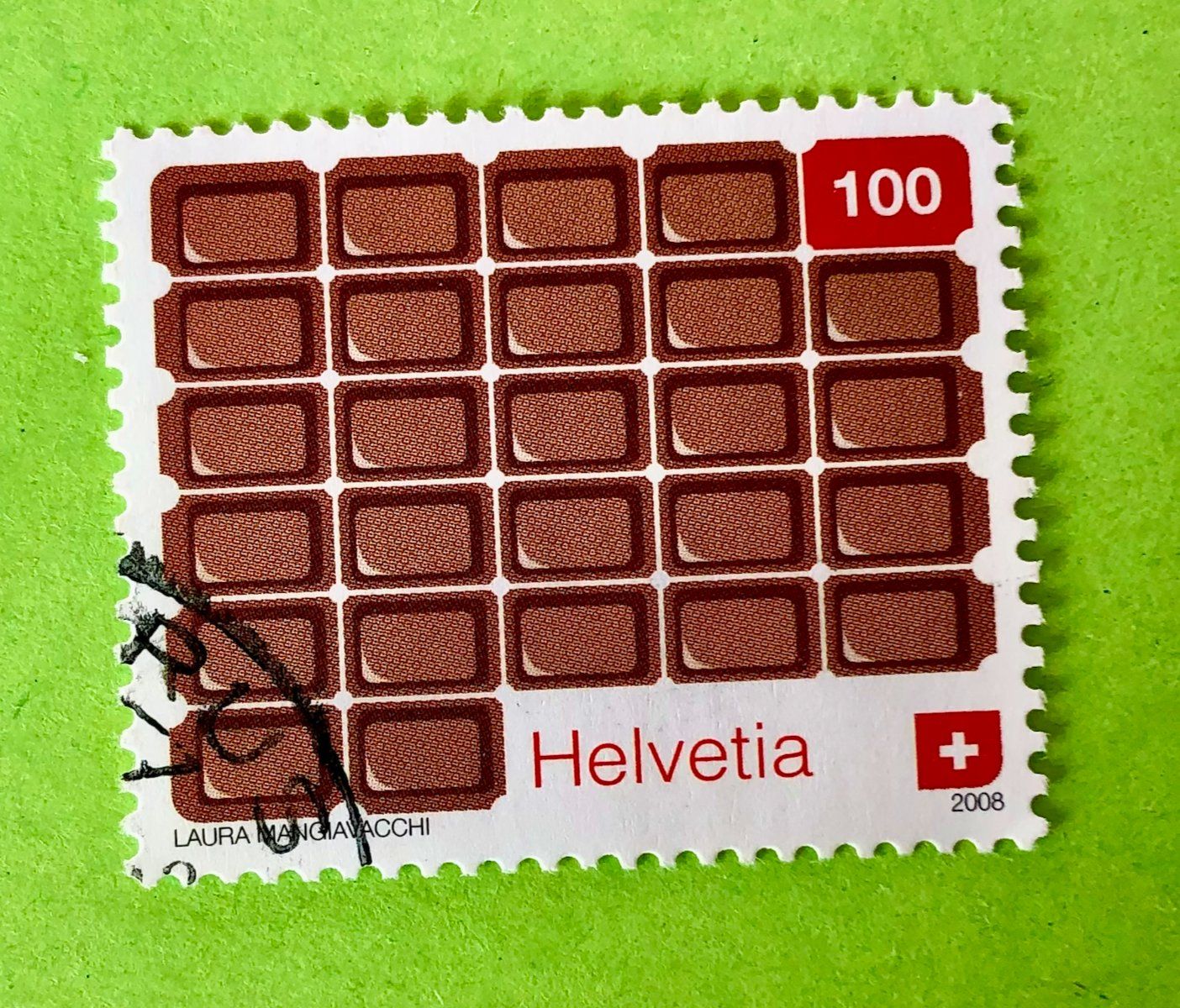 Tutti i francobolli: Nr.1285 Schokolade GESTEMPELT    – Usato da Aarau venduto da Billa007