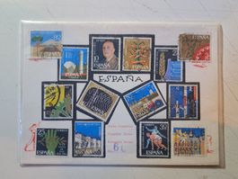 14 timbres Espagne 1964
