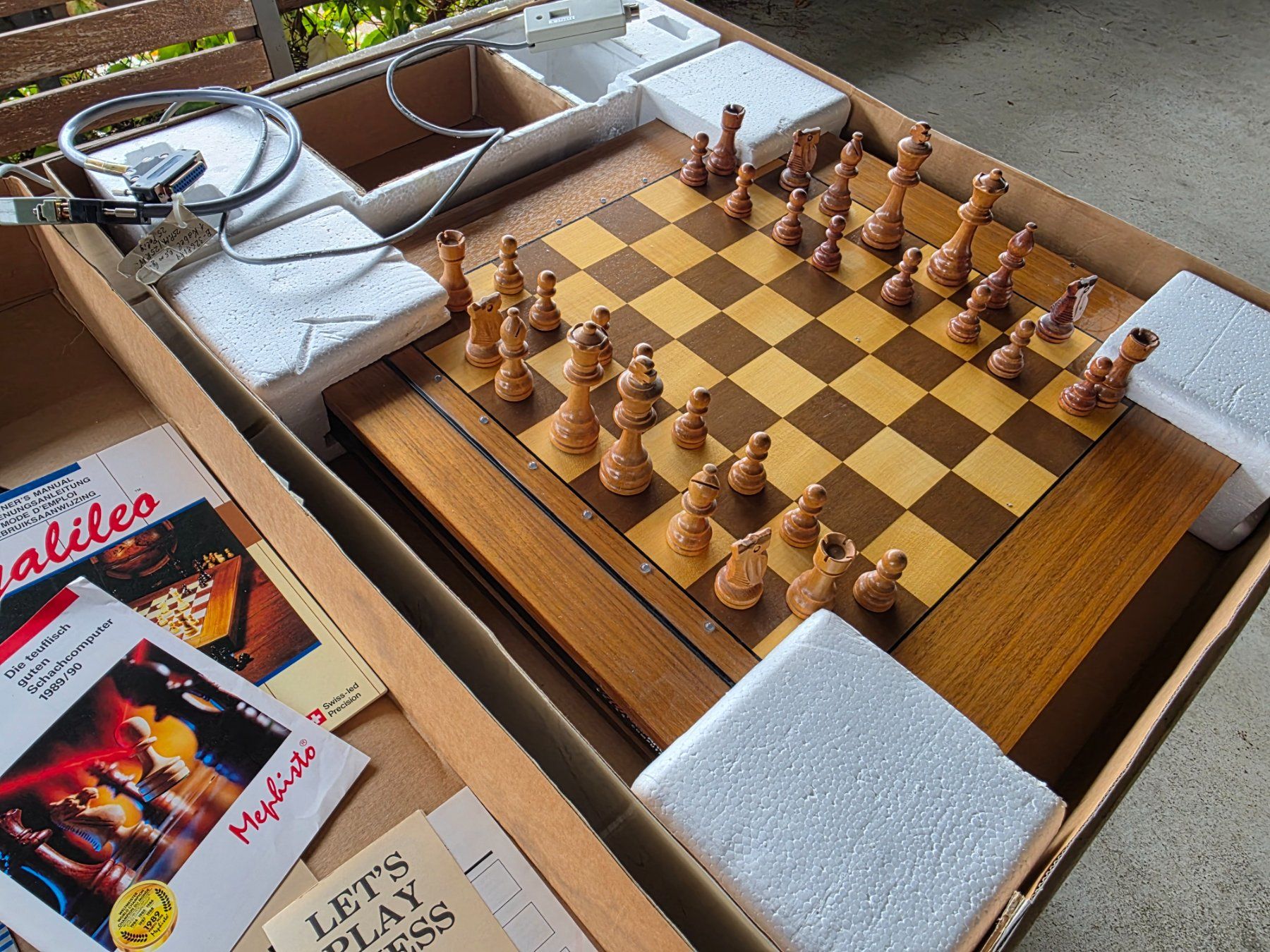 Saitek Giochi: Schach Computer Galileo Kasparov – Usato da Walterswil BE venduto da Lonitti 7
